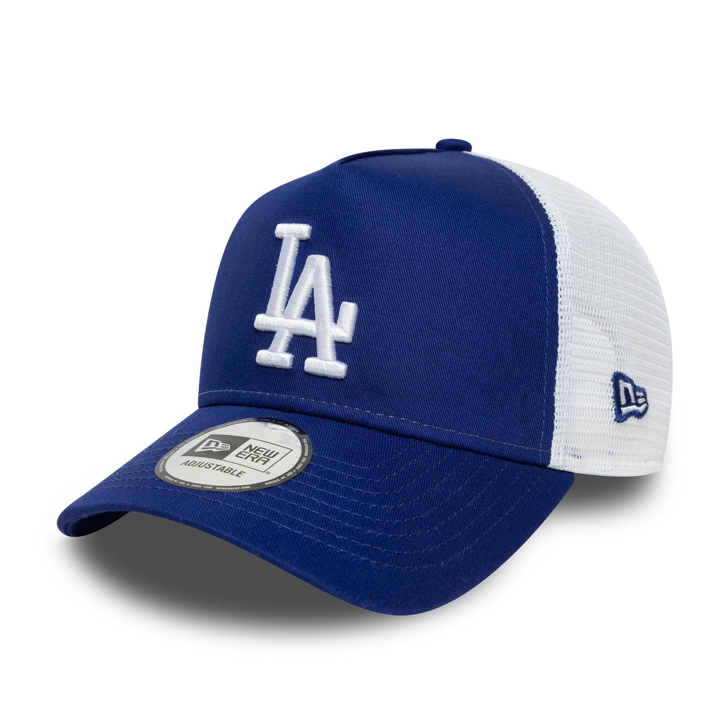 Los Angeles Dodgers MLB Trucker Snapback Side Patch New Era Blue/White Official Team Hat Sports Fan Cap Official NFL Team Hat Football Fan Cap