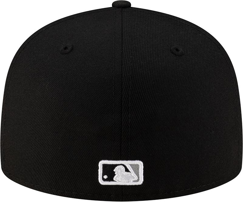 Chicago White Sox New Era 2025 City Connect Team Color 59FIFTY Fitted Hat -Black Official Team Hat Sports Fan Cap Official NFL Team Hat Football Fan Cap