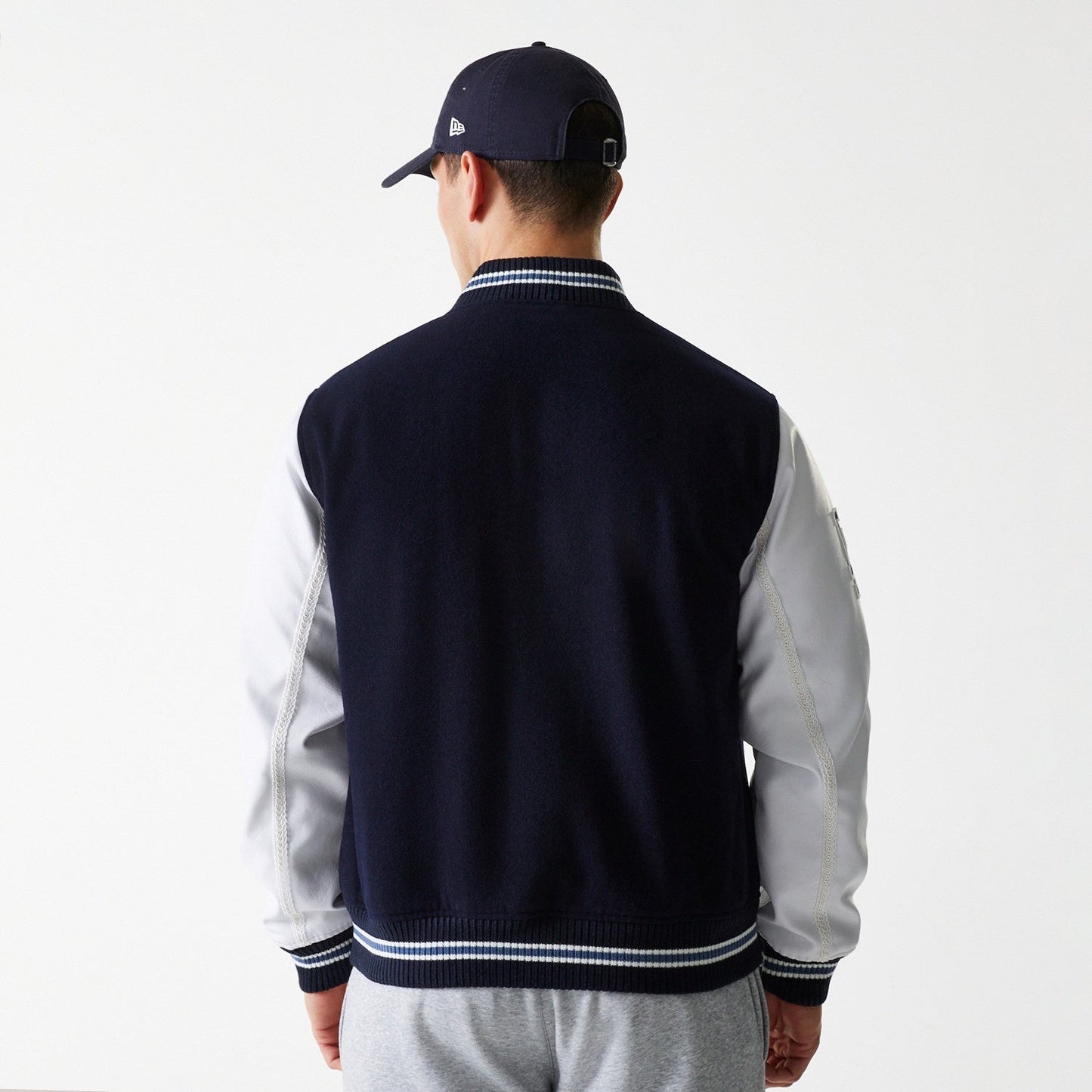 Los Angeles Dodgers MLB Wordmark Varsity Jacket New Era Official Sports Fan Gear Official NFL Fan Gear