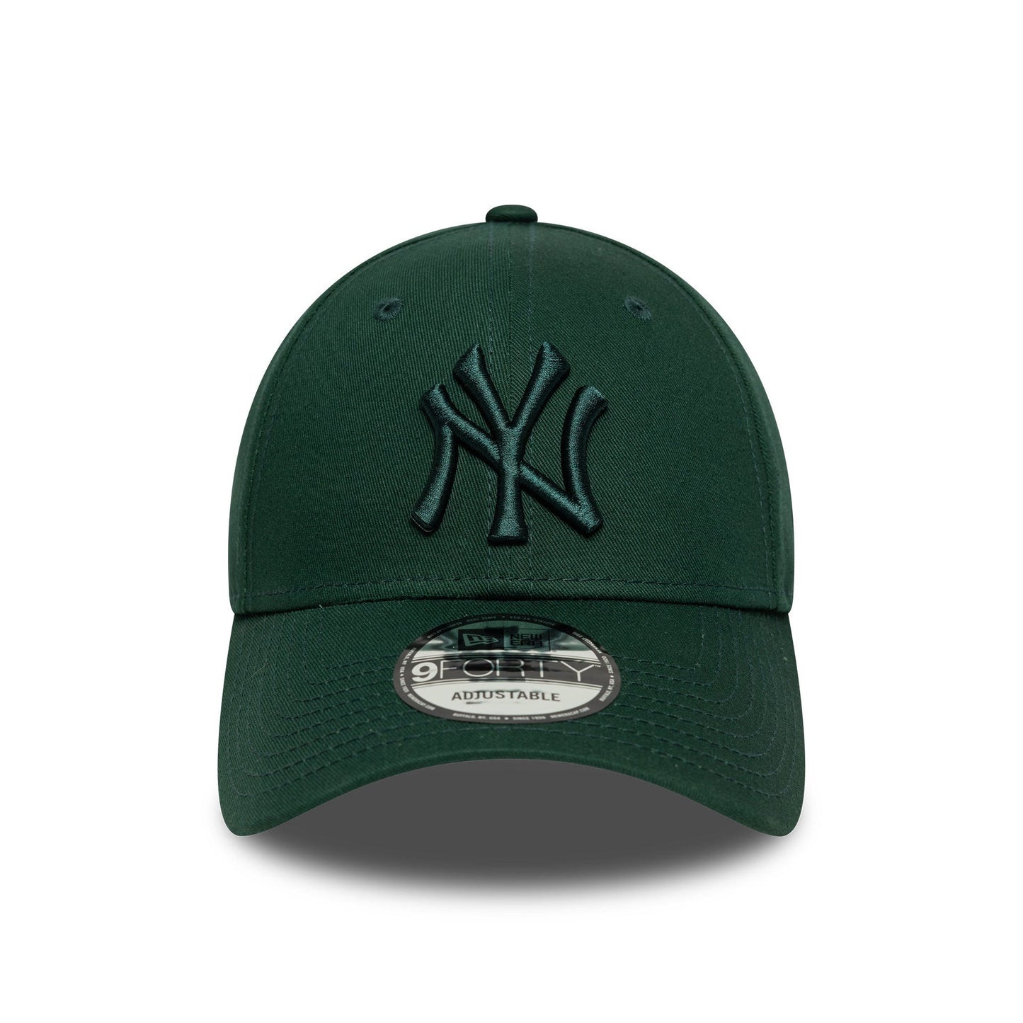 New York Yankees MLB League Essential 9FORTY Strapback New Era Green Official Team Hat Sports Fan Cap Official NFL Team Hat Football Fan Cap