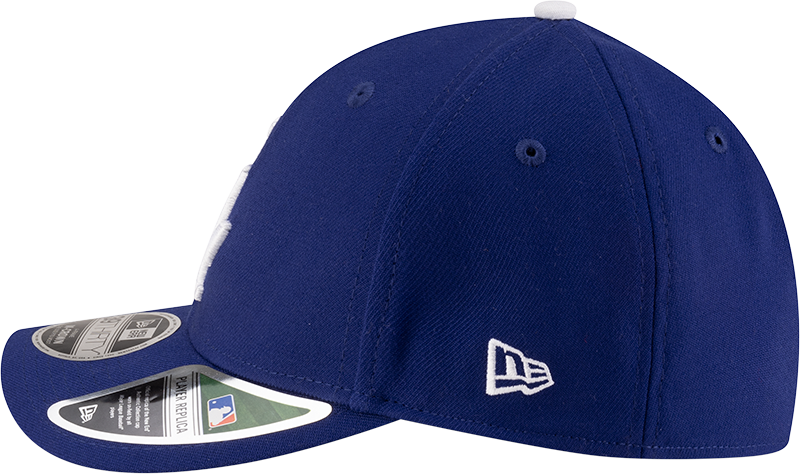 Los Angeles Dodgers New Era M-Crown 39Thirty Player Replica Blue Flex Fit Hat Official Team Hat Sports Fan Cap Official NFL Team Hat Football Fan Cap