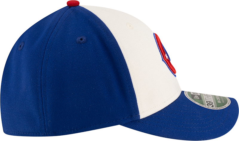 Chicago Cubs New Era M-Crown 39Thirty Alternate 2 Player Replica Blue Flex Fit Hat Official Team Hat Sports Fan Cap Official NFL Team Hat Football Fan Cap