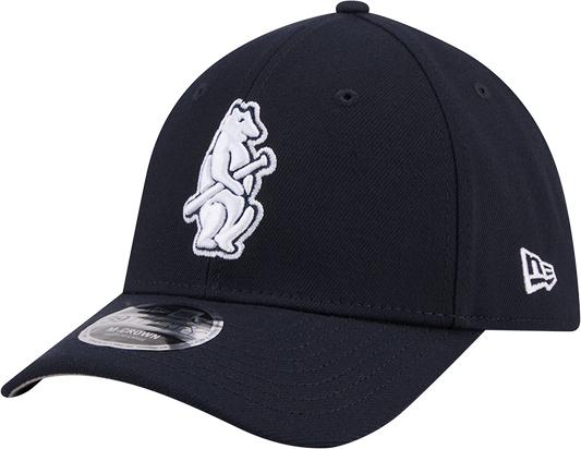 Chicago Cubs Cooperstown Collection 14 New Era M-Crown 39Thirty Navy Flex Fit Hat Official Team Hat Sports Fan Cap Official NFL Team Hat Football Fan Cap