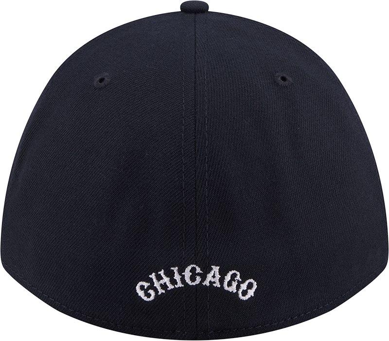 Chicago Cubs Cooperstown Collection 14 New Era M-Crown 39Thirty Navy Flex Fit Hat Official Team Hat Sports Fan Cap Official NFL Team Hat Football Fan Cap
