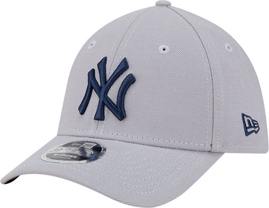 New York Yankees New Era M-Crown 39Thirty Gray Flex Fit Hat Official Team Hat Sports Fan Cap Official NFL Team Hat Football Fan Cap