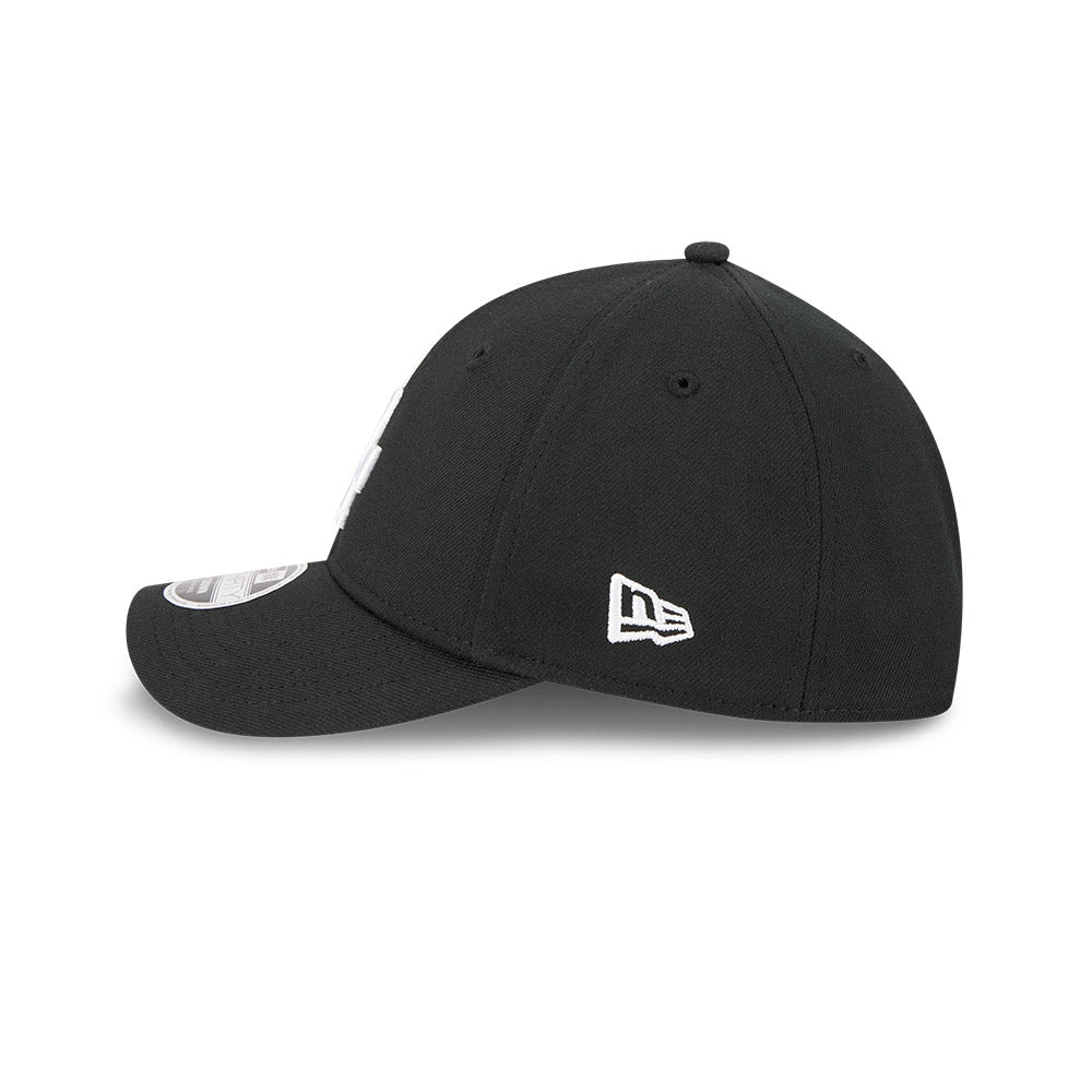 Los Angeles Dodgers M-Crown 39Thirty Black/White Flex Fit Hat Official Team Hat Sports Fan Cap Official NFL Team Hat Football Fan Cap