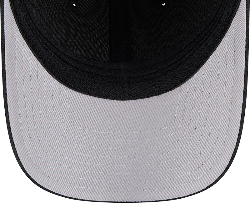 Chicago Cubs New Era M-Crown 39Thirty Black/White Flex Fit Hat Official Team Hat Sports Fan Cap Official NFL Team Hat Football Fan Cap