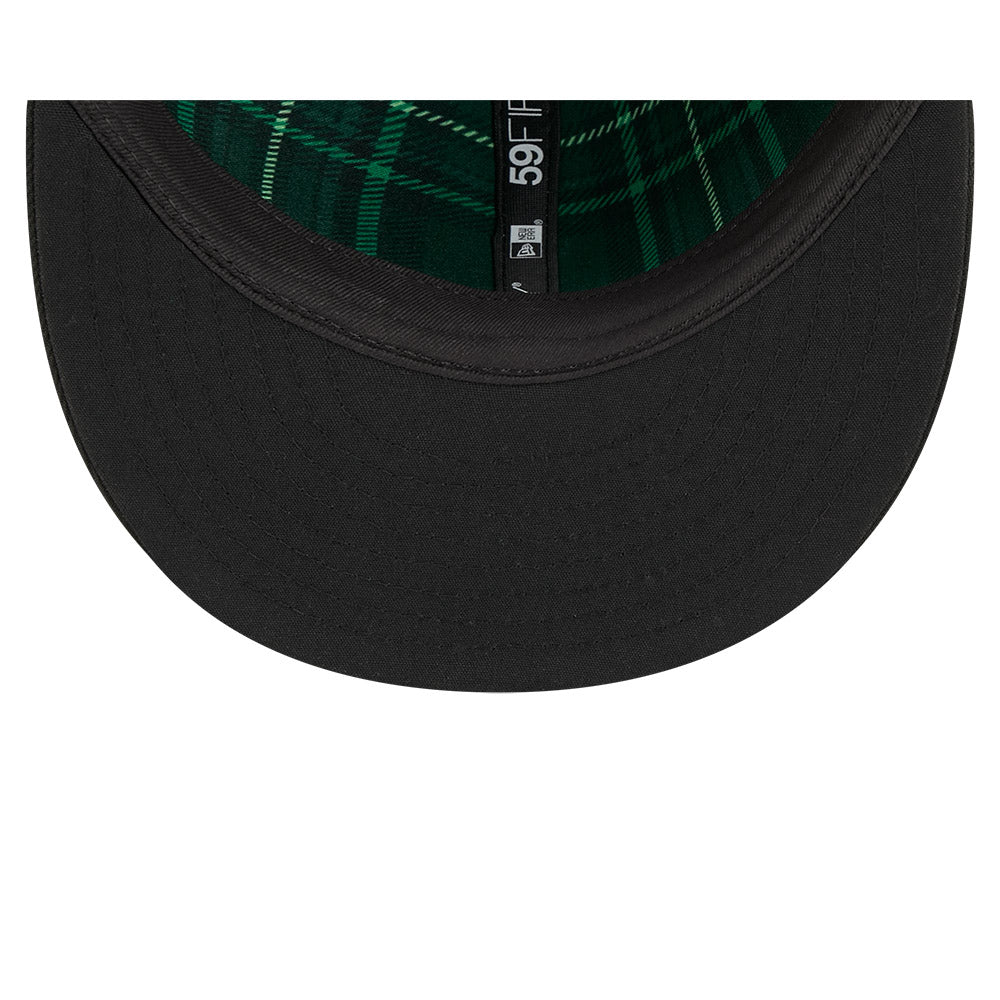 Men's Chicago White Sox New Era Black 2026 St. Patrick's Day Authentic Collection On-Field 59FIFTY Fitted Hat Official Team Hat Sports Fan Cap Official NFL Team Hat Football Fan Cap