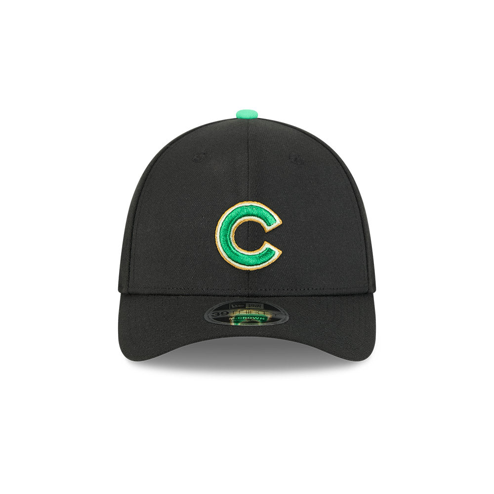 Chicago Cubs New Era M-Crown 39Thirty St. Patrick's Day Flex Fit Hat Official Team Hat Sports Fan Cap Official NFL Team Hat Football Fan Cap