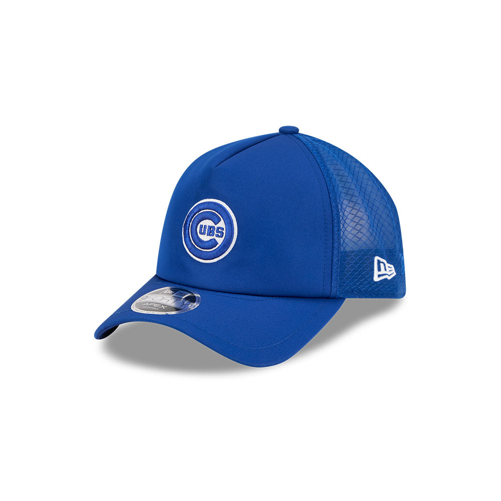 Chicago Cubs New Era 2026 Batting Practice 9Forty APEX Bullseye Logo Snap Adjustable Hat-Royal Official Team Hat Sports Fan Cap Official NFL Team Hat Football Fan Cap