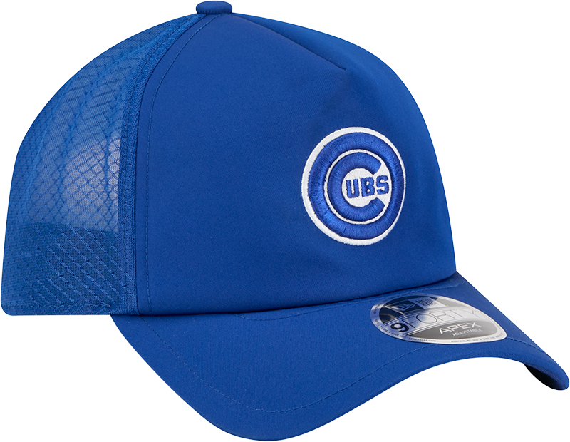 Chicago Cubs New Era 2026 Batting Practice 9Forty APEX Bullseye Logo Snap Adjustable Hat-Royal Official Team Hat Sports Fan Cap Official NFL Team Hat Football Fan Cap