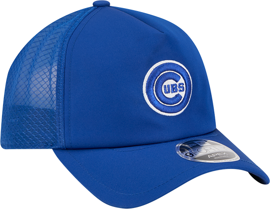 Chicago Cubs New Era 2026 Batting Practice 9Forty APEX Bullseye Logo Snap Adjustable Hat-Royal Official Team Hat Sports Fan Cap Official NFL Team Hat Football Fan Cap