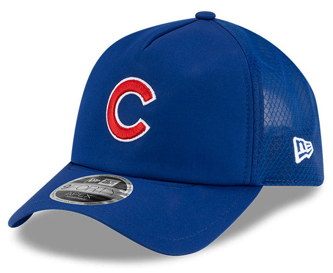 Chicago Cubs New Era 2026 Batting Practice 9Forty APEX "C" Logo Snap Adjustable Hat-Royal Official Team Hat Sports Fan Cap Official NFL Team Hat Football Fan Cap