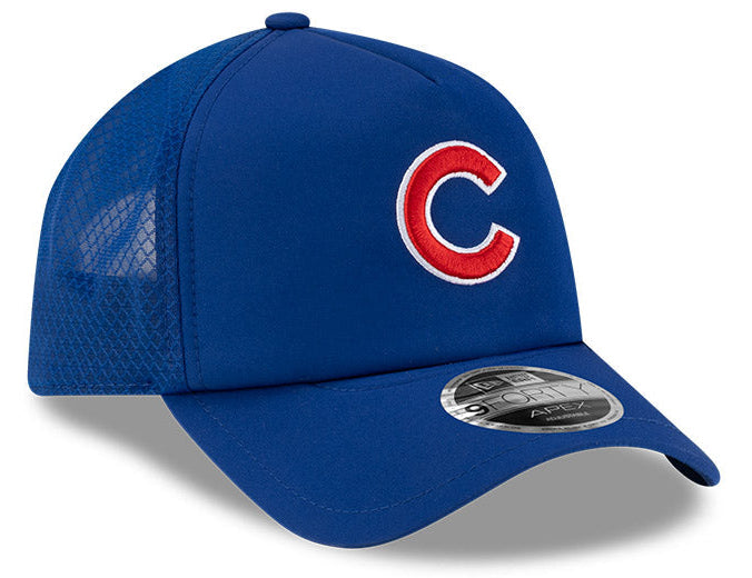 Chicago Cubs New Era 2026 Batting Practice 9Forty APEX "C" Logo Snap Adjustable Hat-Royal Official Team Hat Sports Fan Cap Official NFL Team Hat Football Fan Cap