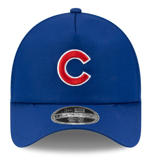 Chicago Cubs New Era 2026 Batting Practice 9Forty APEX "C" Logo Snap Adjustable Hat-Royal Official Team Hat Sports Fan Cap Official NFL Team Hat Football Fan Cap
