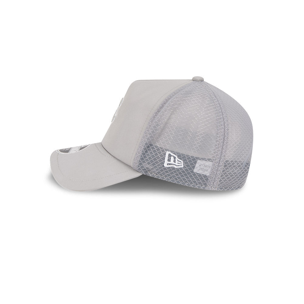 Chicago Cubs New Era 2026 Batting Practice 9Forty APEX "C" Logo Snap Adjustable Hat-Grey Official Team Hat Sports Fan Cap Official NFL Team Hat Football Fan Cap