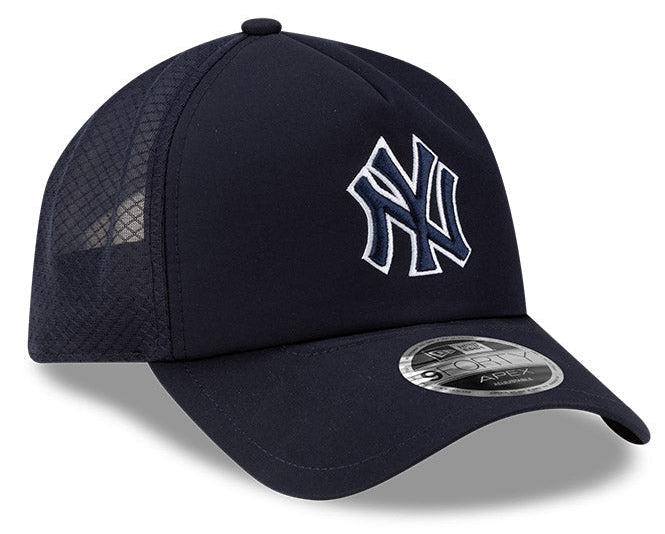 New York Yankees New Era Batting Practice 2026 9Forty APEX Snap Adjustable Hat-Navy Official Team Hat Sports Fan Cap Official NFL Team Hat Football Fan Cap