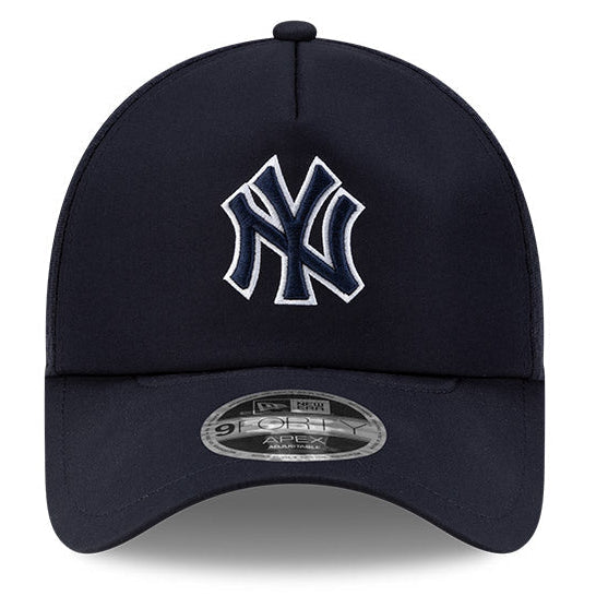 New York Yankees New Era Batting Practice 2026 9Forty APEX Snap Adjustable Hat-Navy Official Team Hat Sports Fan Cap Official NFL Team Hat Football Fan Cap