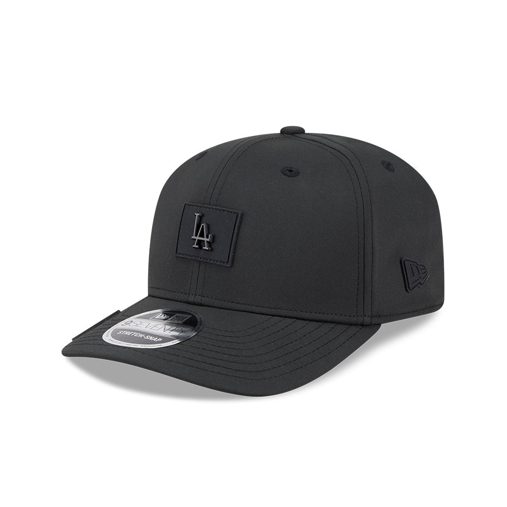 Los Angeles Dodgers New Era 2026 Clubhouse 9SEVENTY Stretch Snap Adjustable Hat-Black Tonal Official Team Hat Sports Fan Cap Official NFL Team Hat Football Fan Cap