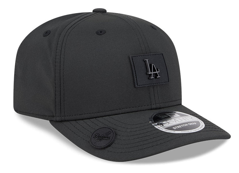 Los Angeles Dodgers New Era 2026 Clubhouse 9SEVENTY Stretch Snap Adjustable Hat-Black Tonal Official Team Hat Sports Fan Cap Official NFL Team Hat Football Fan Cap