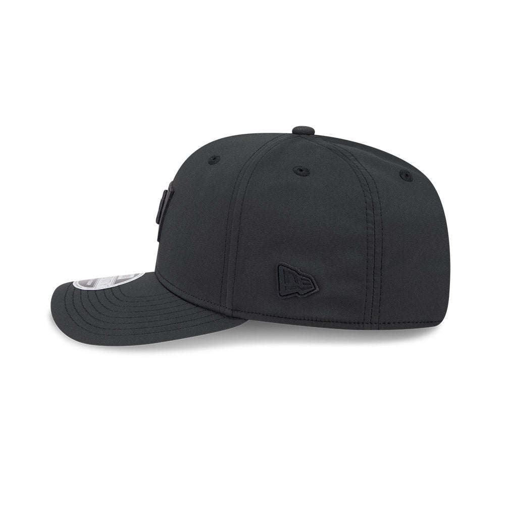 Los Angeles Dodgers New Era 2026 Clubhouse 9SEVENTY Stretch Snap Adjustable Hat-Black Tonal Official Team Hat Sports Fan Cap Official NFL Team Hat Football Fan Cap