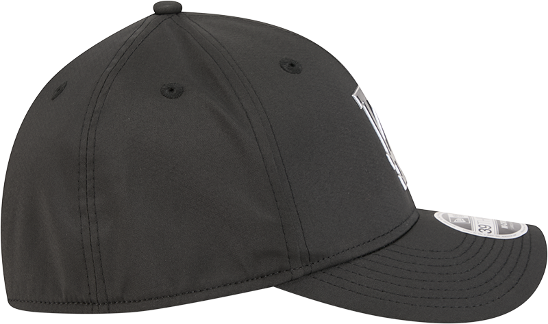Los Angeles Dodgers New Era M-Crown 39Thirty Metallic Black Performance Flex Fit Hat Official Team Hat Sports Fan Cap Official NFL Team Hat Football Fan Cap