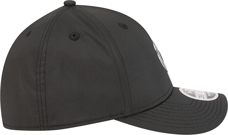 Chicago Cubs New Era M-Crown 39Thirty Metallic Black Performance Flex Fit Hat Official Team Hat Sports Fan Cap Official NFL Team Hat Football Fan Cap