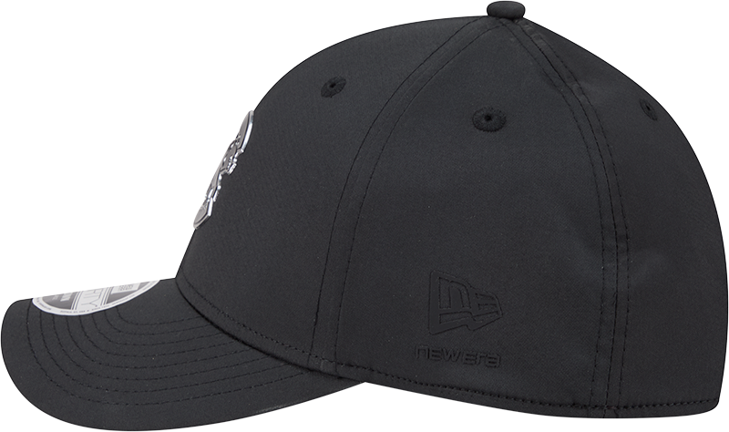 Chicago Cubs New Era M-Crown 39Thirty Metallic Black Performance Flex Fit Hat-Crawling Bear Official Team Hat Sports Fan Cap Official NFL Team Hat Football Fan Cap