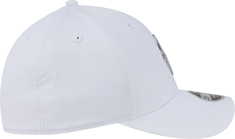 Chicago Cubs New Era M-Crown 39Thirty Alternate 2 Metallic White Performance Flex Fit Hat Official Team Hat Sports Fan Cap Official NFL Team Hat Football Fan Cap
