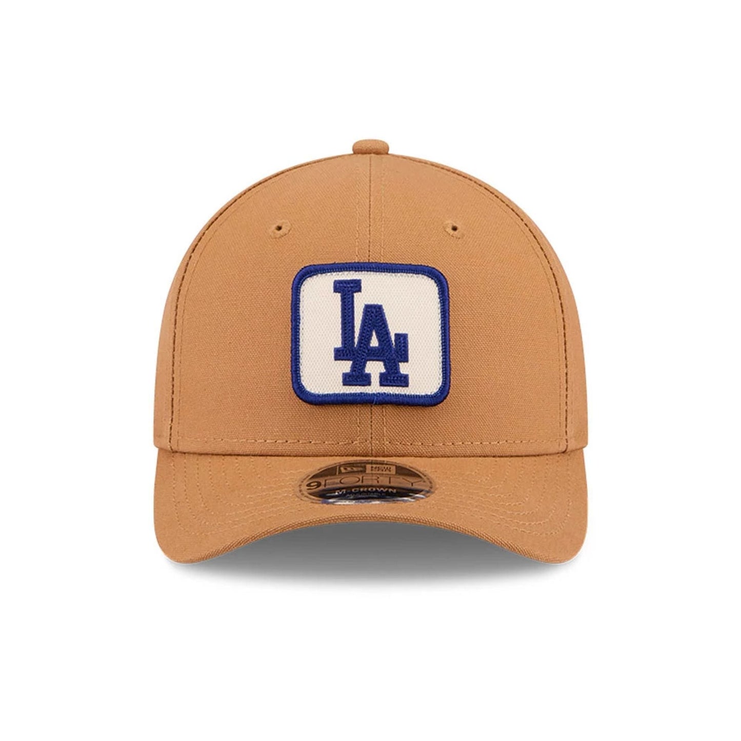 Los Angeles Dodgers MLB Team Choice 9FORTY M-Crown Strapback New Era Brown Official Team Hat Sports Fan Cap Official NFL Team Hat Football Fan Cap