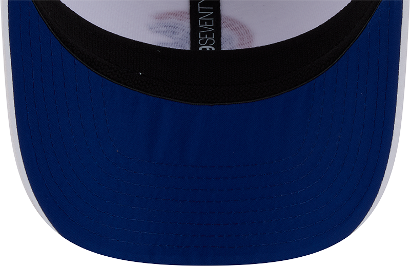 Chicago Cubs New Era White Sport Rope 9SEVENTY Stretch Snap Adjustable Hat-Walking Bear Official Team Hat Sports Fan Cap Official NFL Team Hat Football Fan Cap