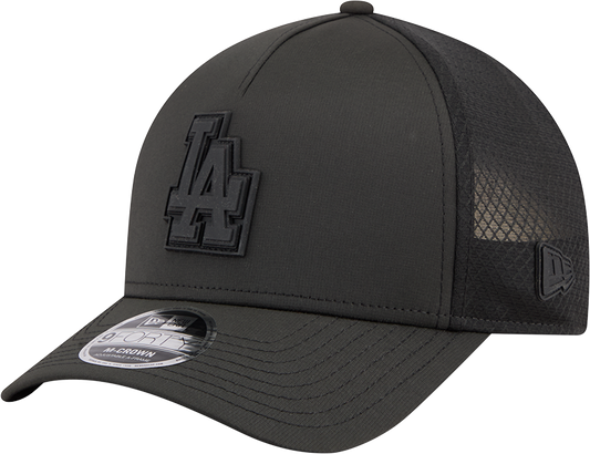 Los Angeles Dodgers New Era Badged 9FORTY M-Crown Adjustable Hat-Black Official Team Hat Sports Fan Cap Official NFL Team Hat Football Fan Cap
