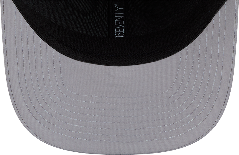 New York Yankees Grey Sport Rope 9SEVENTY Stretch Snap Adjustable Hat Official Team Hat Sports Fan Cap Official NFL Team Hat Football Fan Cap