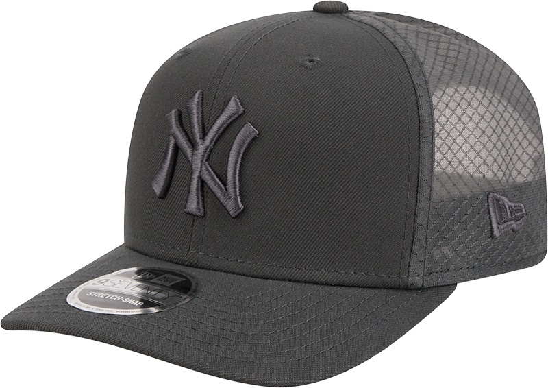 Men's New York Yankees New Era Grey Color Pack 9SEVENTY Trucker Adjustable Hat Official Team Hat Sports Fan Cap Official NFL Team Hat Football Fan Cap