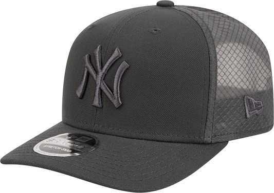 Men's New York Yankees New Era Grey Color Pack 9SEVENTY Trucker Adjustable Hat Official Team Hat Sports Fan Cap Official NFL Team Hat Football Fan Cap