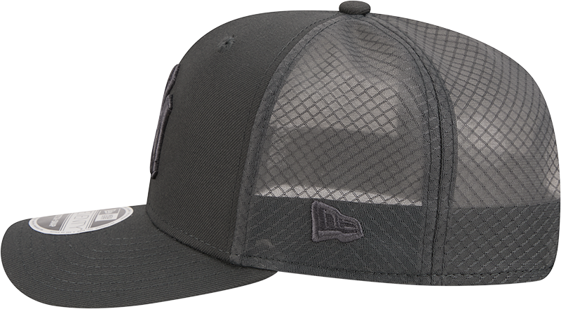 Men's New York Yankees New Era Grey Color Pack 9SEVENTY Trucker Adjustable Hat Official Team Hat Sports Fan Cap Official NFL Team Hat Football Fan Cap