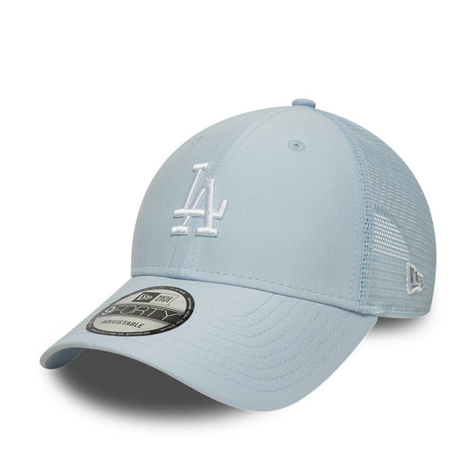 Los Angeles Dodgers MLB Homefield 9FORTY Snapback Trucker Light Blue Official Team Hat Sports Fan Cap Official NFL Team Hat Football Fan Cap
