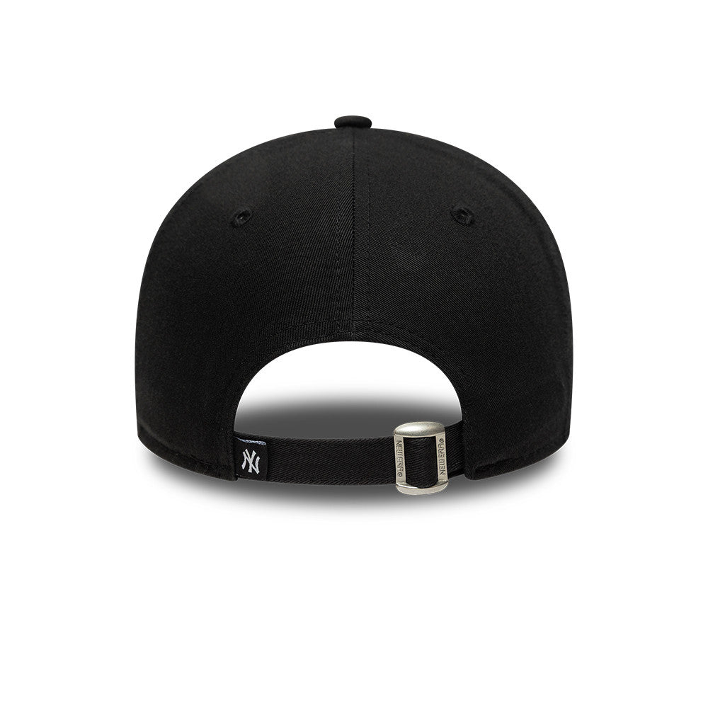 New York Yankees MLB Apple Icon 9Forty Strapback Black Official Team Hat Sports Fan Cap Official NFL Team Hat Football Fan Cap