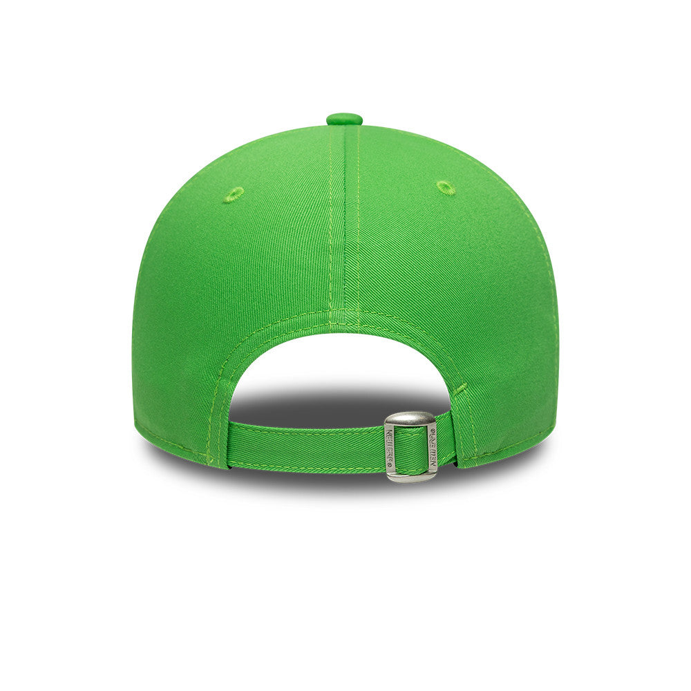 Los Angeles Dodgers MLB League Essential 9FORTY Strapback New Era Green/White Official Team Hat Sports Fan Cap Official NFL Team Hat Football Fan Cap