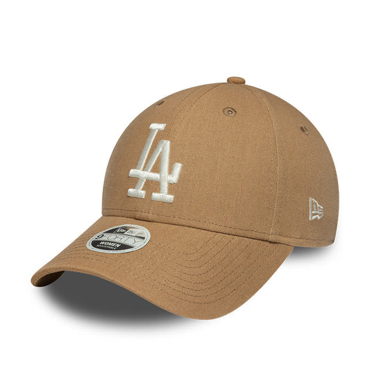 Los Angeles Dodgers MLB Linnen 9FORTY Women Strapback Snapback New Era Official Team Hat Sports Fan Cap Official NFL Team Hat Football Fan Cap