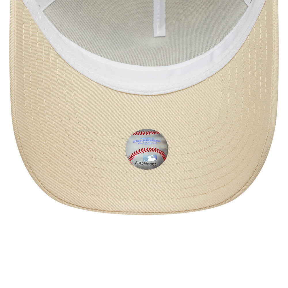 New York Yankees MLB Trucker Snapback New Era Beige/Orange Official Team Hat Sports Fan Cap Official NFL Team Hat Football Fan Cap