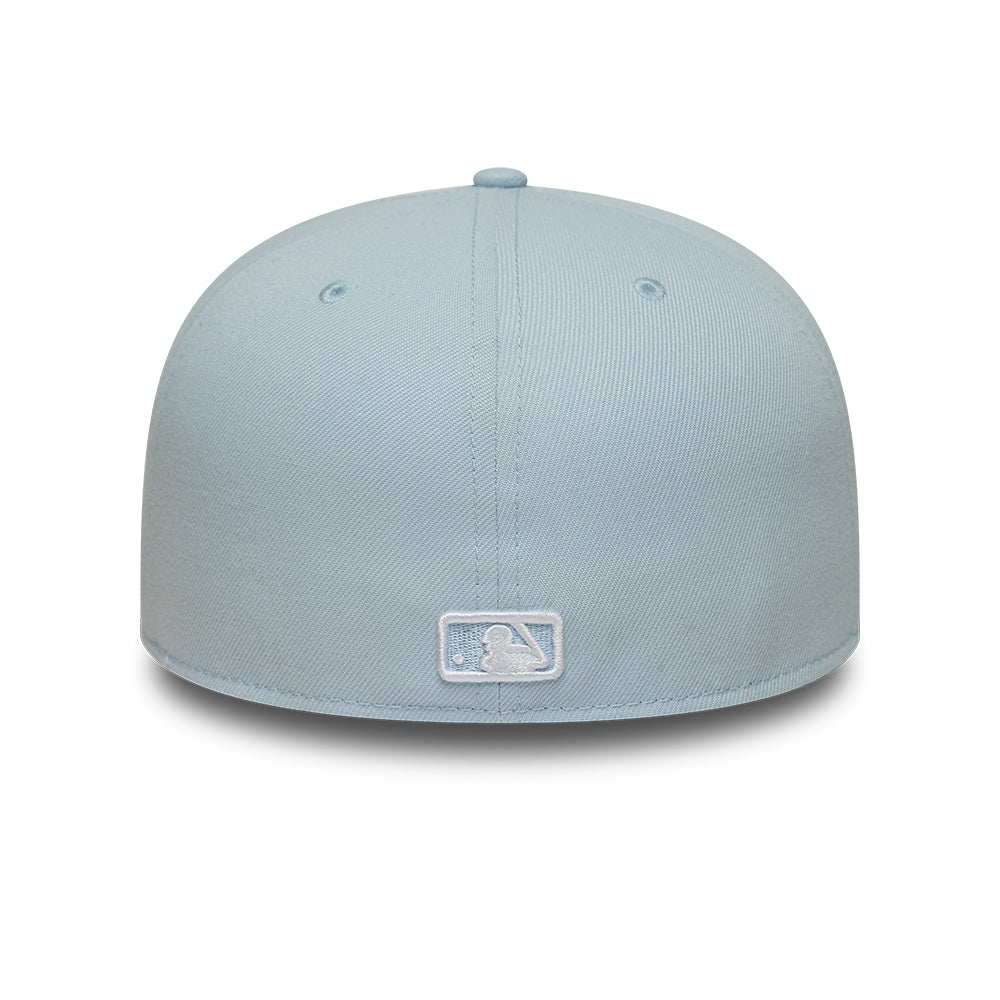 Los Angeles Dodgers MLB Floral 59Fifty New Era Light Blue Official Team Hat Sports Fan Cap Official NFL Team Hat Football Fan Cap