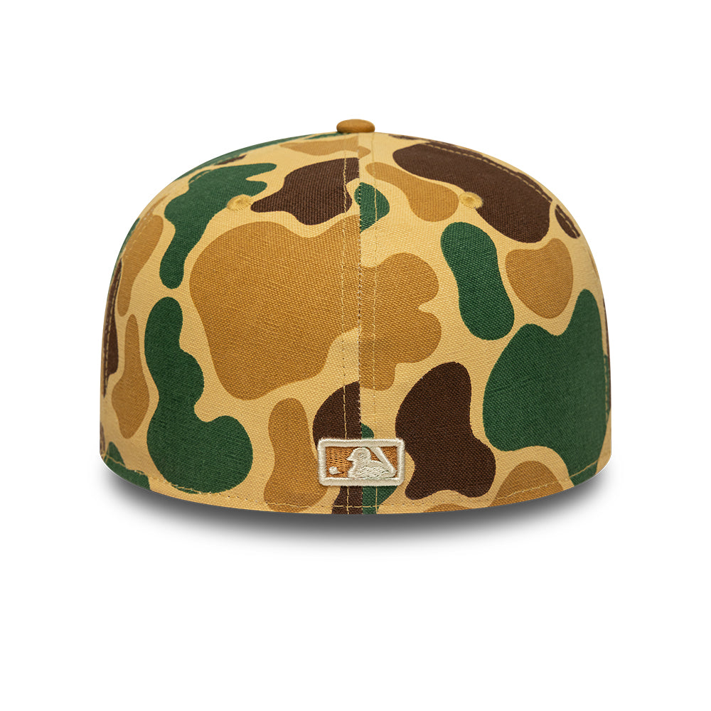 New York Yankees MLB 59FIFTY Fitted New Era Light Camo Official Team Hat Sports Fan Cap Official NFL Team Hat Football Fan Cap