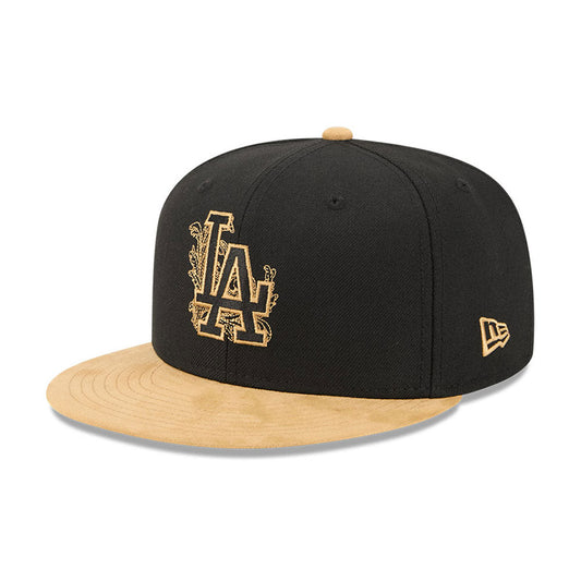 Los Angeles Dodgers MLB 5950Day New Era Black/Gold Official Team Hat Sports Fan Cap Official NFL Team Hat Football Fan Cap
