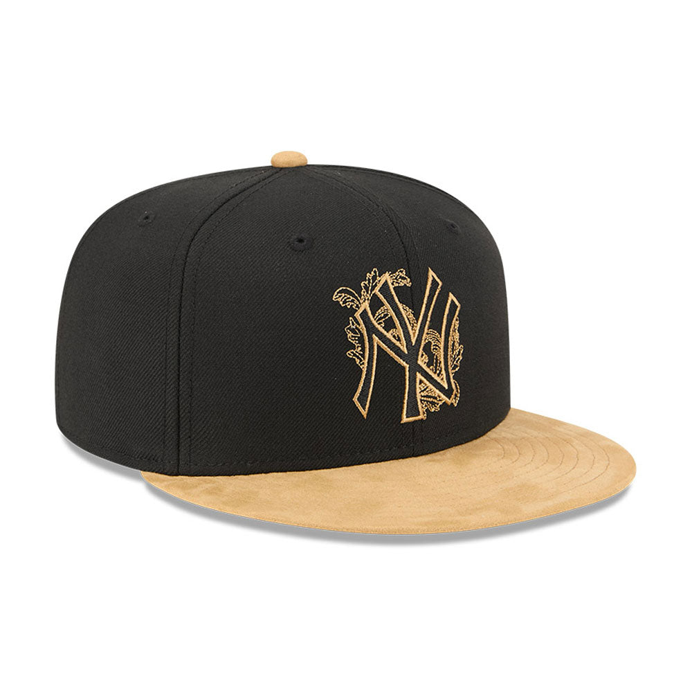 New York Yankees MLB 5950Day New Era Black/Gold Official Team Hat Sports Fan Cap Official NFL Team Hat Football Fan Cap