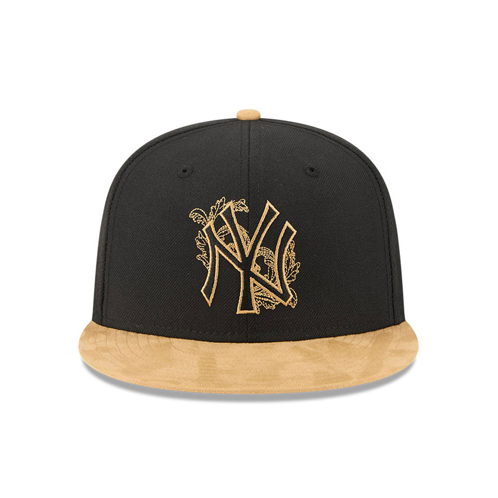 New York Yankees MLB 5950Day New Era Black/Gold Official Team Hat Sports Fan Cap Official NFL Team Hat Football Fan Cap