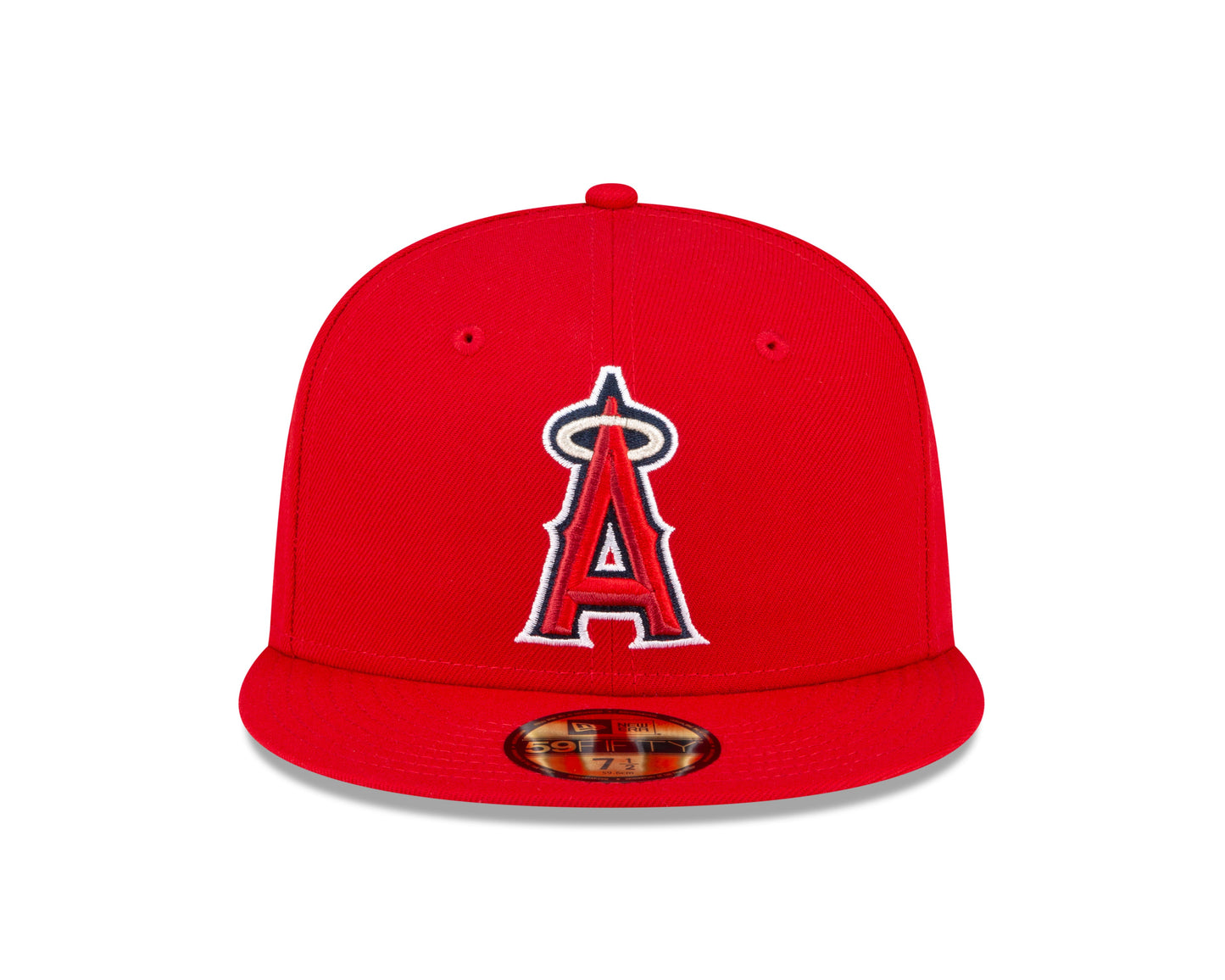 Men's Anaheim Angels New Era Red Game Authentic Collection On-Field 59FIFTY Fitted Hat Official Team Hat Sports Fan Cap Official NFL Team Hat Football Fan Cap