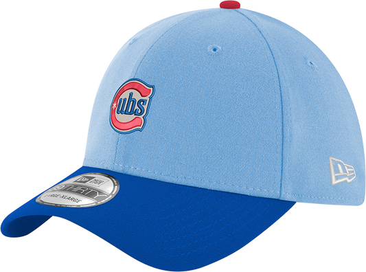 Chicago Cubs 2nd Alternate Sky Blue/Royal New Era 39THIRTY Flex Hat Official Team Hat Sports Fan Cap Official NFL Team Hat Football Fan Cap