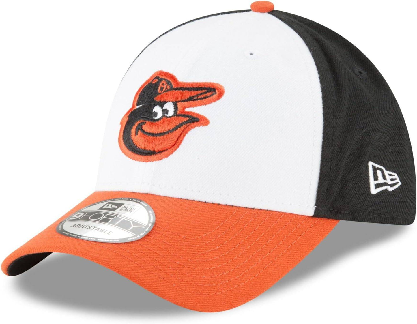 Men's Baltimore Orioles The League 9FORTY Adjustable Home Cap Official Team Hat Sports Fan Cap Official NFL Team Hat Football Fan Cap