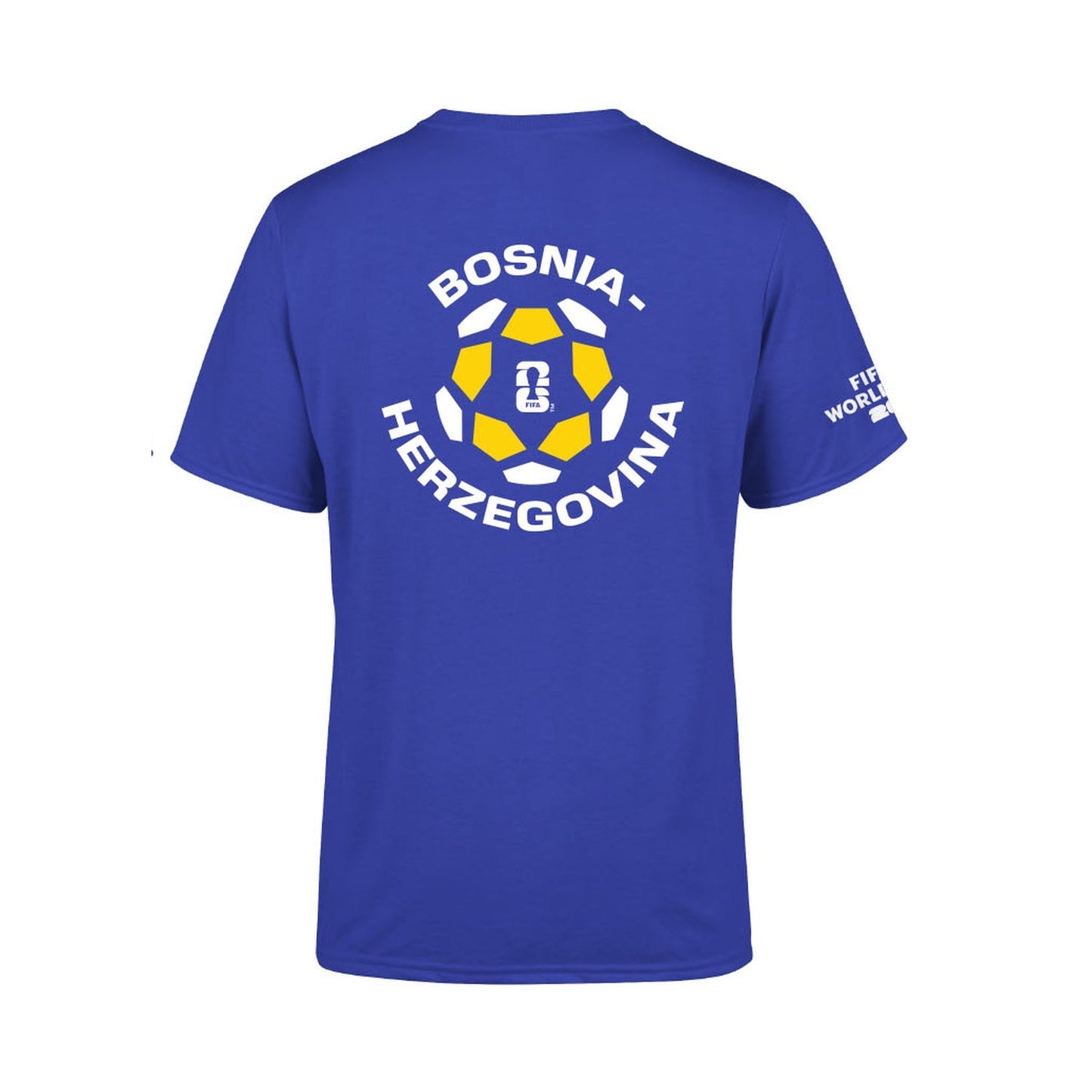 FIFA World Cup 2026 Bosnia Puff T-Shirt - Unisex Casual Graphic T Shirt